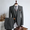 Traje traje de hombre de tres piezas traje de negocios casual traje profesional traje de mejor hombre traje de novia vestido de boda details Picture